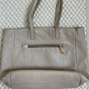 Beige Prada Tote